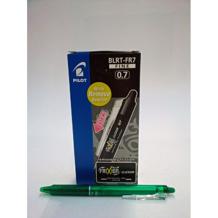 PENNA PILOT FRIXION CANCELLABILE CLICKER VERDE