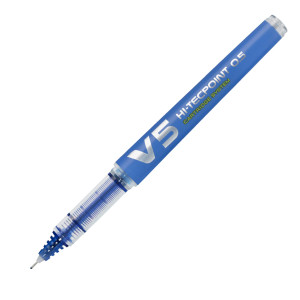 ROLLER HI-TECPOINT V5 RICARICABILE BLU BEGREEN PILOT COD. 040326