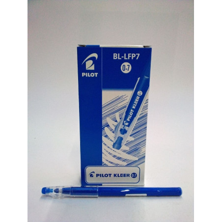 Penna cancellabile Pilot Kleer 0,7 blu