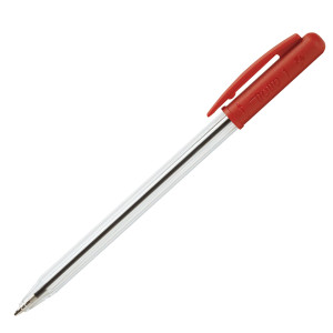 PENNA SFERA TRATTO1 ROSSO 820502 - CF. DA 50