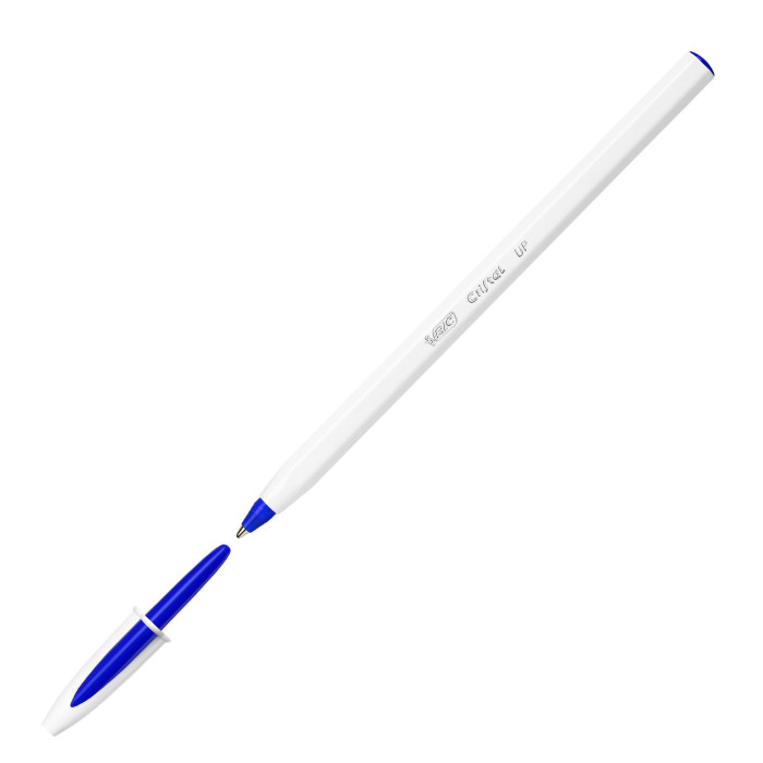 BIC 949875 Cristal Up – Penna a sfera blu (confezione da 4)