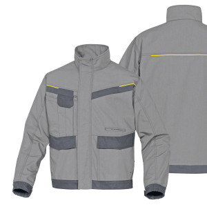 GIACCA DA LAVORO MACH 2 GRIGIO CH./GRIGIO SC. TG. M COD. MCVE2GRTM