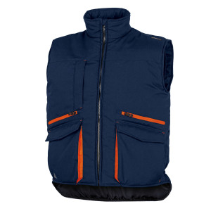 GILET IMBOTTITO SIERRA 2 TG. XL BLU/ARANCIO COD. SIER2MOXG