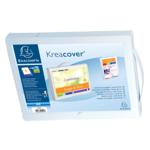 VALIGETTA KREACOVER PPL PERSONALIZZABILE 24X32CM DORSO 4CM EXACOMPTA COD. 5925E