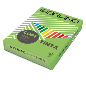 CARTA COPY TINTA A4 80GR 500FG COL.FORTI VERDE PISELLO COD. 60221297