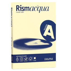 CARTA RISMACQUA STANDARD A4 90GR 300FG GIALLO CHIARO 07 FAVINI COD. A662304