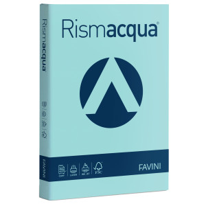 CARTA RISMACQUA STANDARD A4 90GR 300FG CELESTE 08 FAVINI COD. A66T304