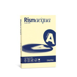 CARTA RISMACQUA SMALL A4 200GR 50FG GIALLO CHIARO 07 FAVINI COD. A692544