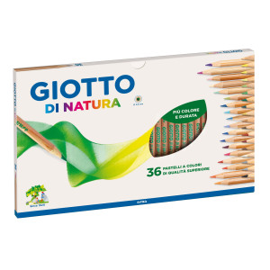 ASTUCCIO 36 PASTELLI GIOTTO DI NATURA COD. 240800