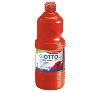 TEMPERA PRONTA GIOTTO 1000ML ROSSO VERMIGLIO COD. 533407