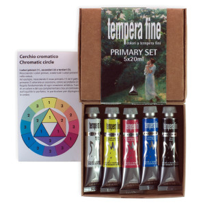 TEMPERA FINE PRIMARY SET 5 TUBETTI DA 20ML MAIMERI COD. M2598049