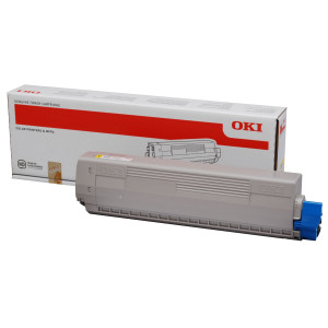 TONER GIALLO C831/C841 10000PAG COD. 44844505