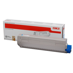 TONER CIANO C831/C841 10000PAG COD. 44844507