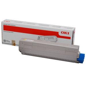 TONER GIALLO C822 7300PAG COD. 44844613