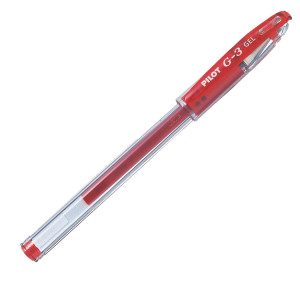 ROLLER GEL G-3 0,7MM ROSSO PILOT COD. 001492