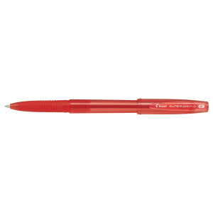 PENNA A SFERA SUPERGRIP G CON CAPPUCCIO PUNTA 0,7MM ROSSO PILOT COD. 001658 CONFEZIONE DA 12