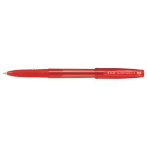 PENNA A SFERA SUPERGRIP G CON CAPPUCCIO PUNTA 1,00MM ROSSO PILOT COD. 001662 CONFEZIONE DA 12