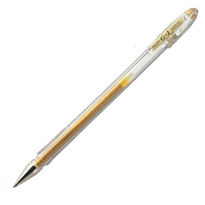 PENNA SFERA GEL G-1 GOLD 0.7MM PILOT COD. 001681 CONFEZIONE DA 12