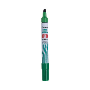 MARCATORE SUPER COLOR PERMANENT PUNTA SCALPELLO VERDE PILOT COD. 002424