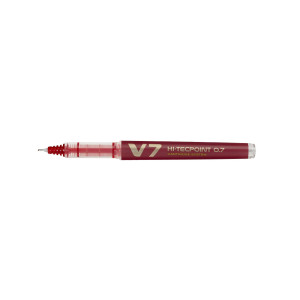 ROLLER HI-TECPOINT V7 RICARICABILE ROSSO BEGREEN PILOT COD. 040347