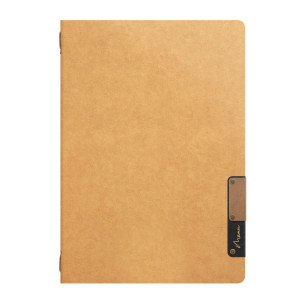 PORTA MENU' A5-24,9X17,5CM BEIGE NATURE CON 1 INSERTO DOPPIO COD. MC-NTA5-BI