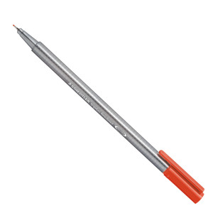 TRIPLUS FINELINER PUNTA 0,3MM ROSSO SCARLATTO STAEDTLER COD. 334-24 CONFEZIONE DA 10