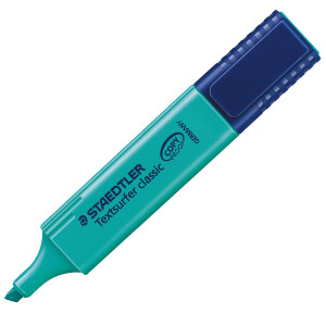 EVIDENZIATORE TEXTSURFER CLASSIC TURCHESE 364-35 STAEDTLER COD. 364-35 CONFEZIONE DA 10