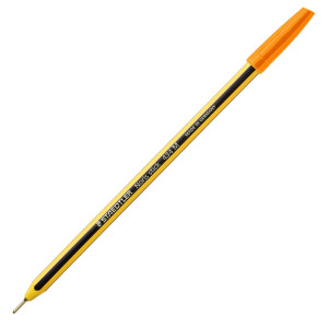 SCATOLA 10 PENNA A SFERA 434 NORIS STICK ARANCIONE 1,0MM STAEDTLER COD. 434 04