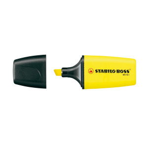 EVIDENZIATORE STABILO BOSS MINI GIALLO COD. 07/24 CONFEZIONE DA 10