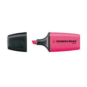 EVIDENZIATORE STABILO BOSS MINI ROSA COD. 07/56 CONFEZIONE DA 10