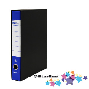 REGISTRATORE STARBOX F.TO PROTOCOLLO DORSO 5CM BLU STARLINE COD. 0201930.BL CONFEZIONE DA 18